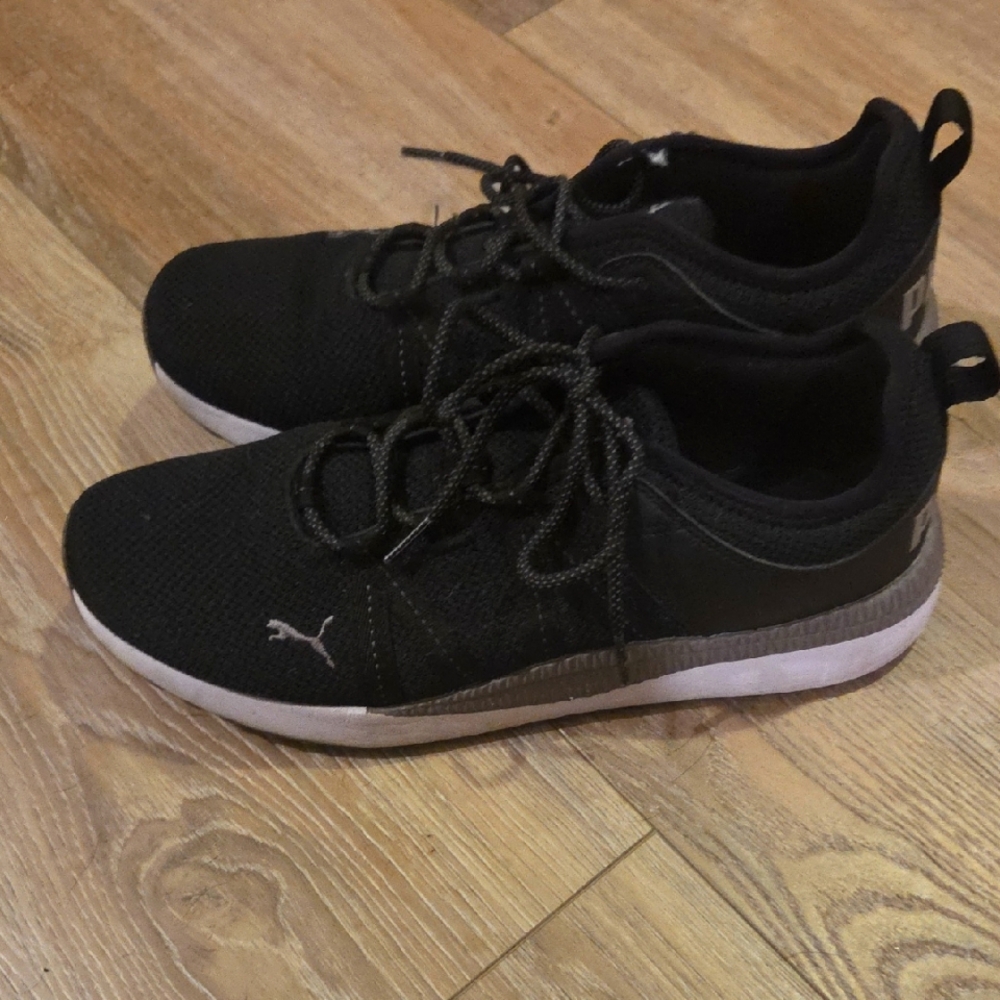 Puma Black Athletic Sneakers